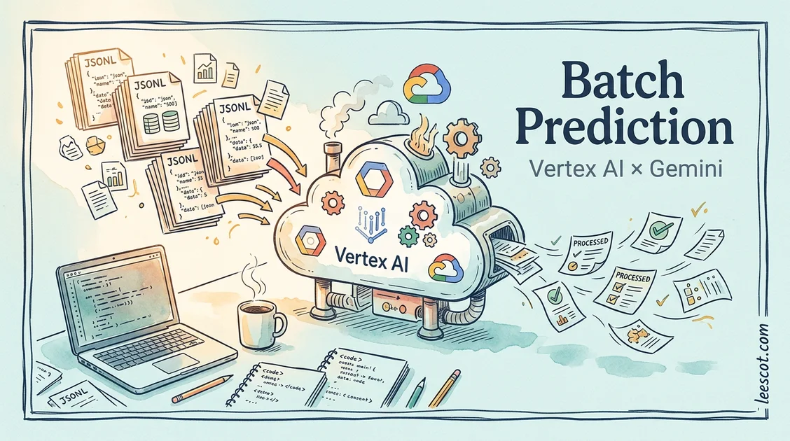 GCP Vertex AI Batch 設定 Step by Step：用 Gemini 批次處理大量文字